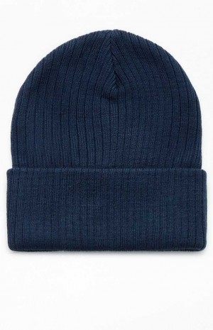 Gorro PacSun Basic Mujer Azul Marino | ZWIHX6143