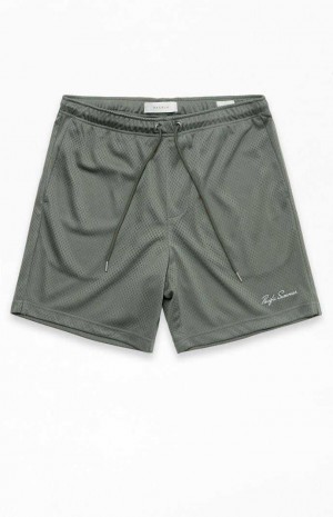 Short PacSun Pacific Sunwear Mesh Hombre Verde | GORVX6429