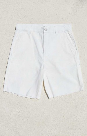 Short PacSun White Carpenter Hombre Blancas | SWZGV5430