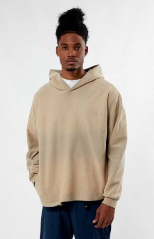 Sudadera con Capucha PacSun Grand Pullover Hombre Marrones | HNMYD6930