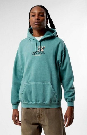 Sudadera con Capucha PacSun Universal Connection Hombre Verde | XSUNY5710