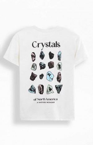 T-shirt PacSun Crystals Hombre Blancas | HYEBC6193