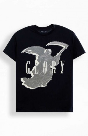 T-shirt PacSun Glory Hombre Negras | LZHDM5368