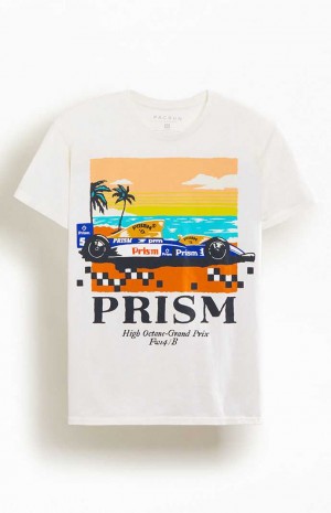 T-shirt PacSun High-Octane Grand Prix Hombre Negras | RJGWL6184