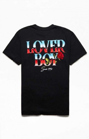 T-shirt PacSun Lover Boy Oversized Hombre | QWBZH8643