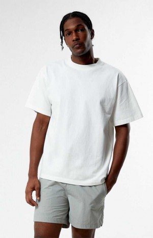 T-shirt PacSun White Premium Hombre Blancas | RZNMY5903