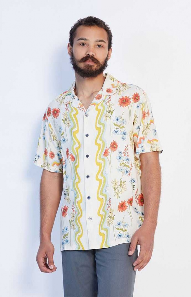 Camisas PacSun Cruise Resort Camp Hombre Multicolor | EZJBF5472