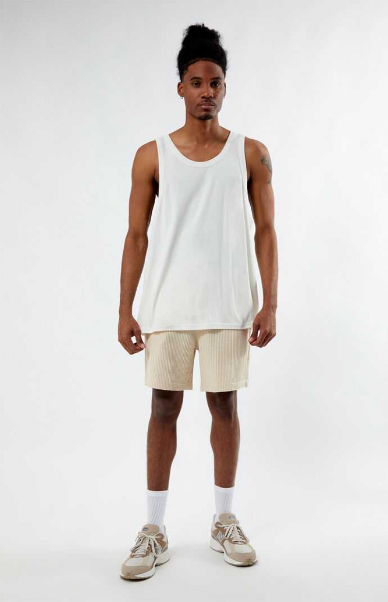 Camiseta sin Manga PacSun PS Basics Eco Marshmallow Hombre MARSHMALLOW | RTHEC2530