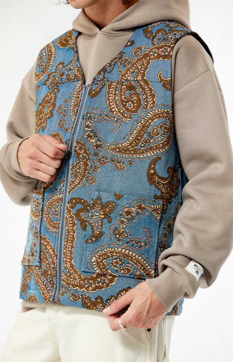 Chaquetas PacSun Jacquard Hombre Multicolor | WFODP2713