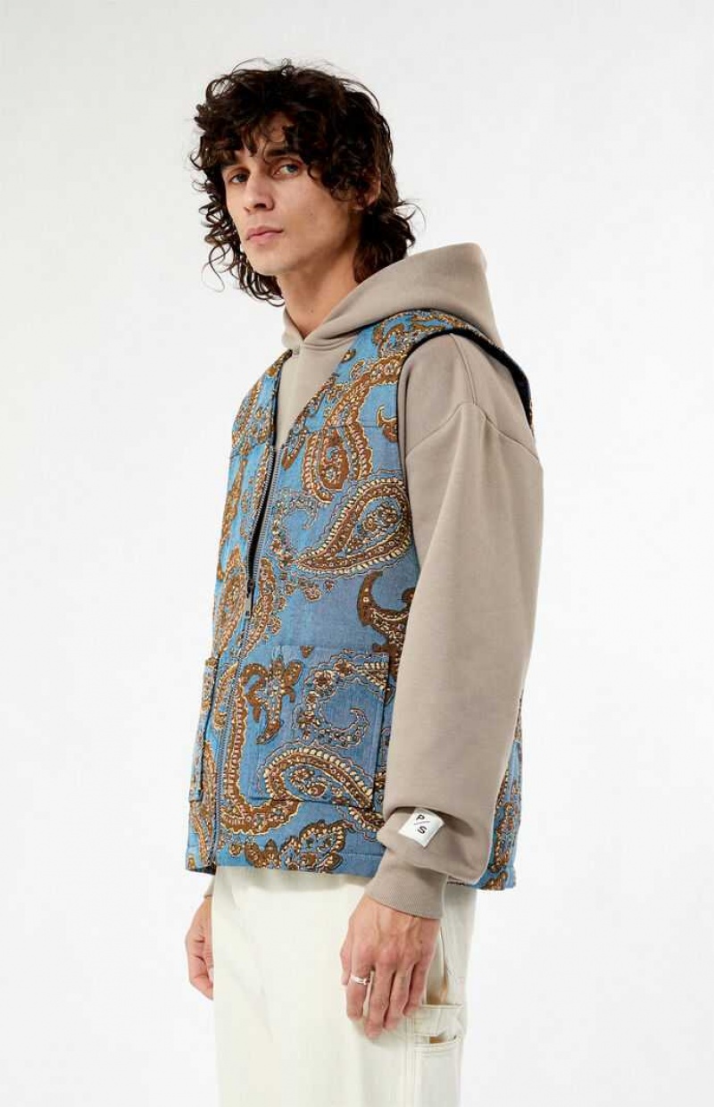 Chaquetas PacSun Jacquard Hombre Multicolor | WFODP2713