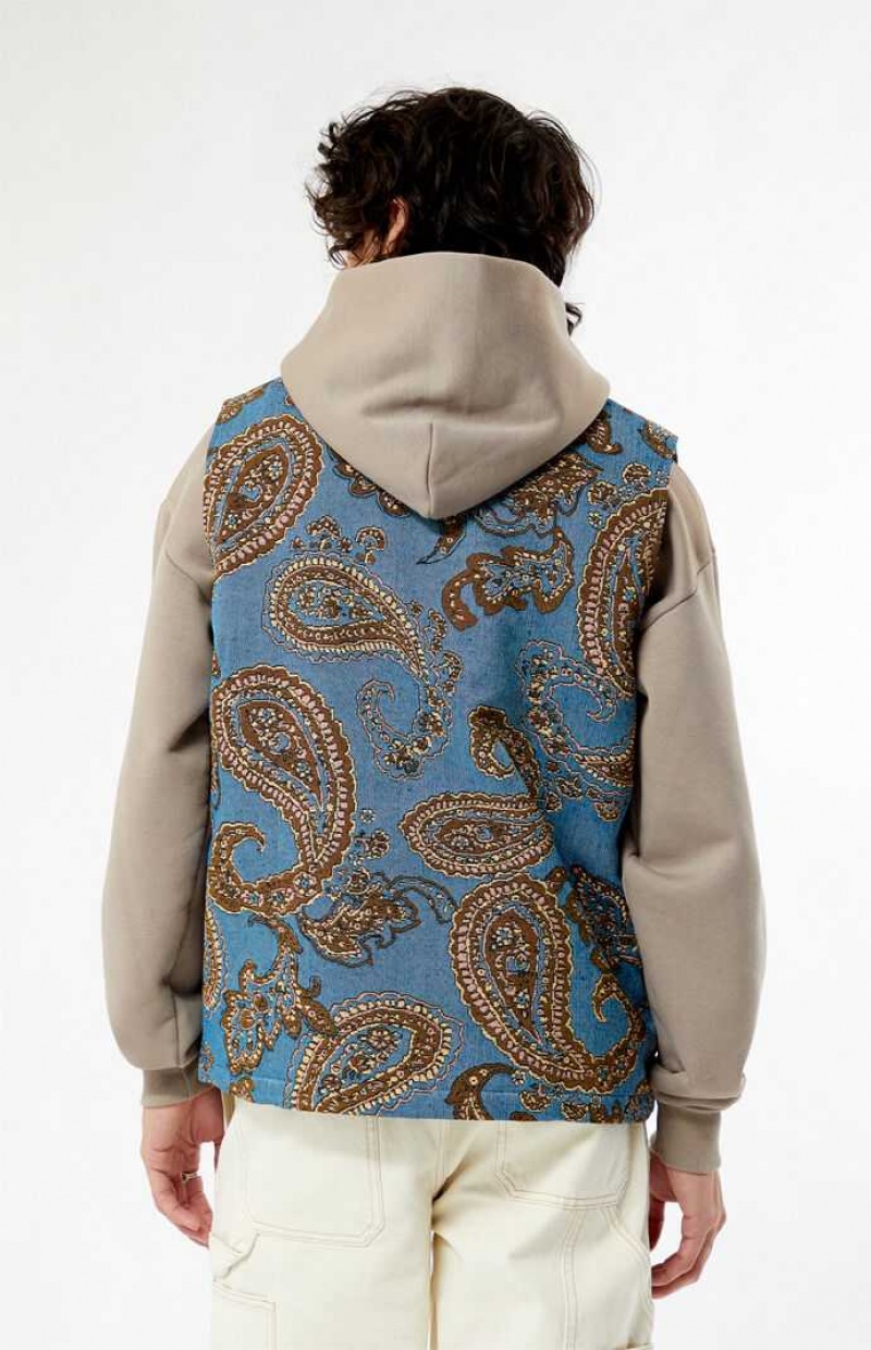 Chaquetas PacSun Jacquard Hombre Multicolor | WFODP2713