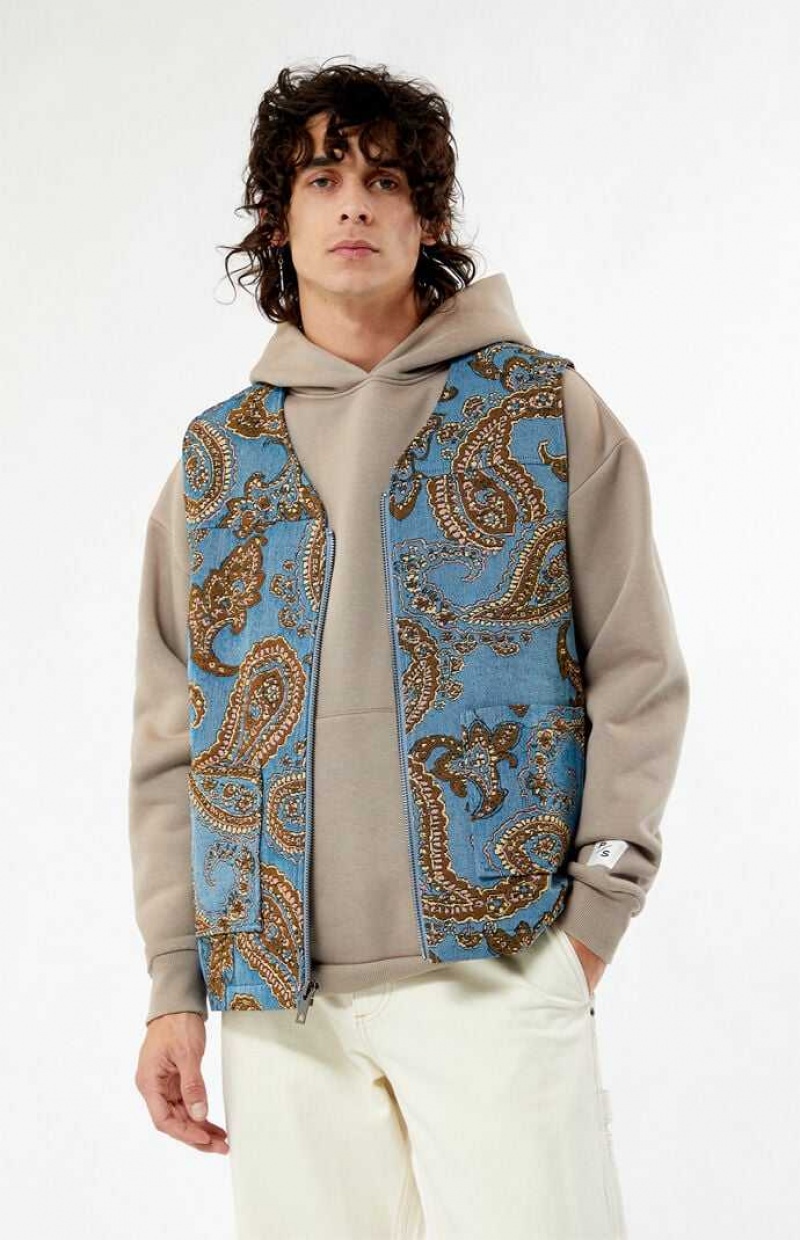 Chaquetas PacSun Jacquard Hombre Multicolor | WFODP2713