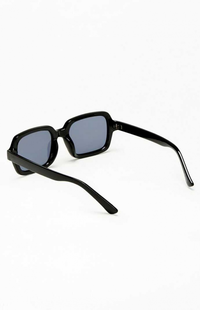 Gafas de Sol PacSun Plástica Square Mujer Negras | OMFNW9236