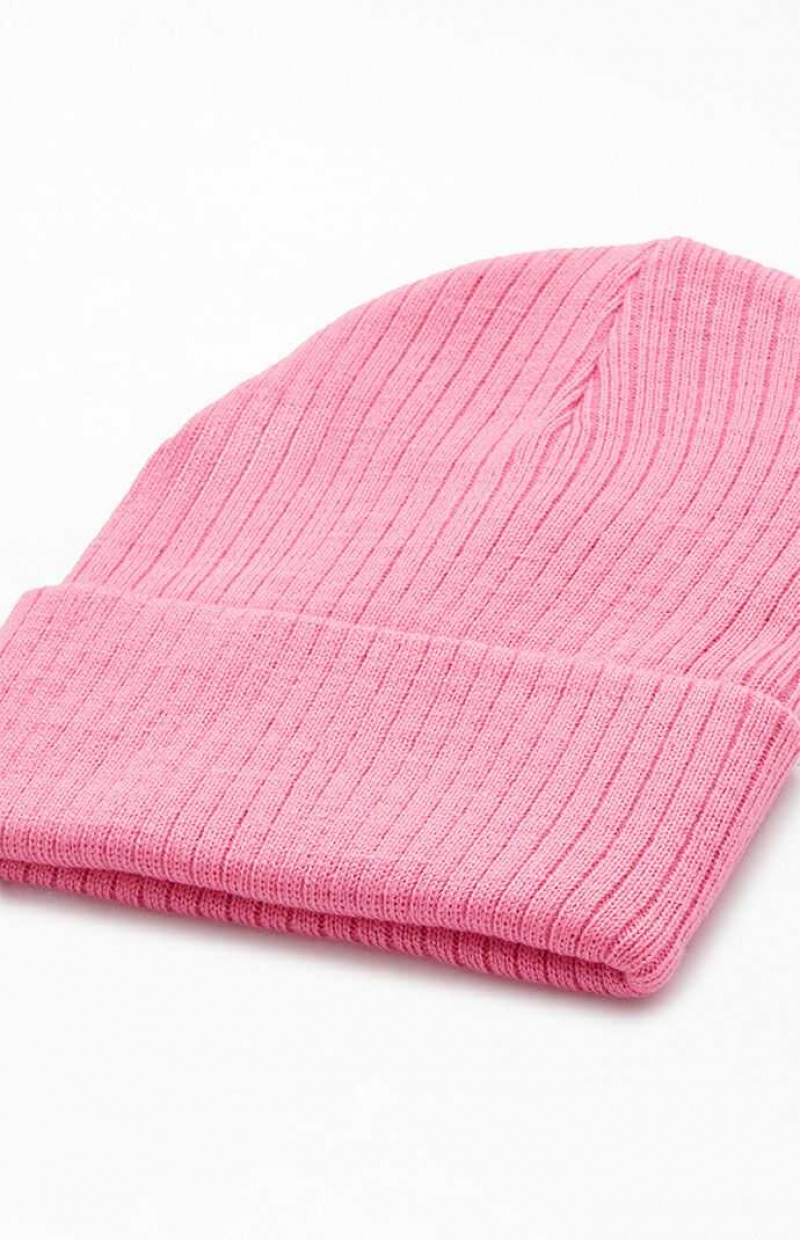 Gorro PacSun Basic Mujer Rosas | ZKXNB6410