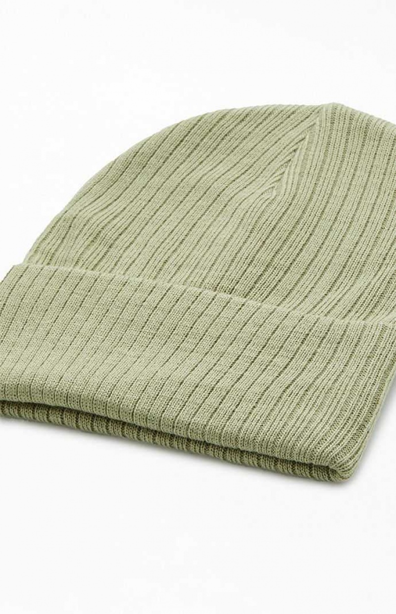 Gorro PacSun Basic Mujer Verde | EPHZI1460