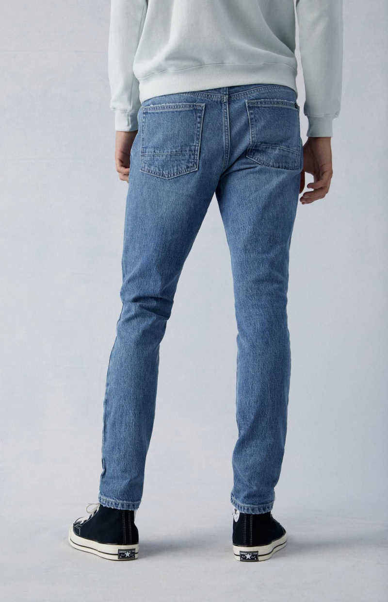 Jeans PacSun Comodidad Stretch Indigo Flaco Hombre Indigo | TXCZQ1092