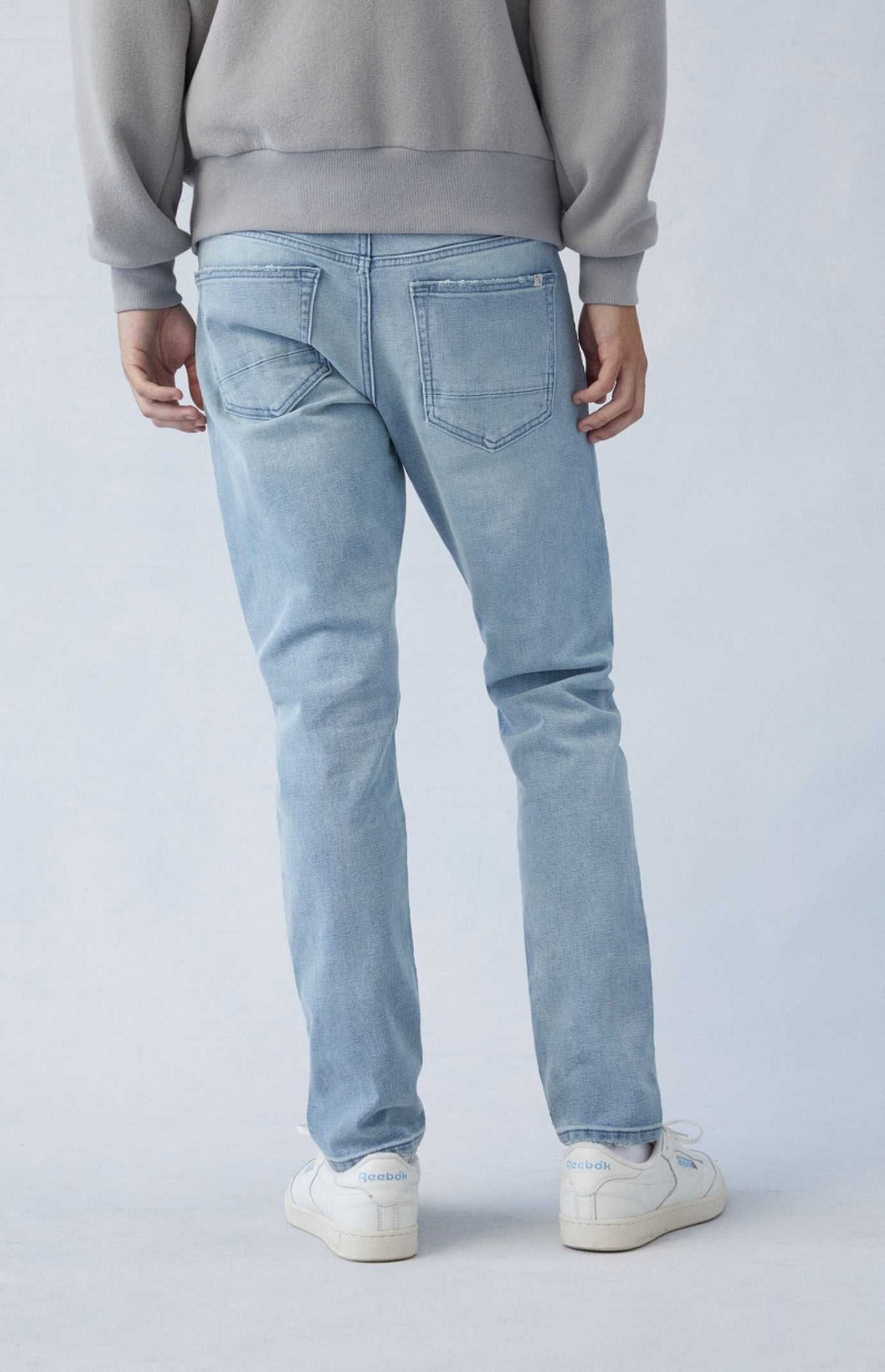 Jeans PacSun Eco Comodidad Stretch Light Indigo Slim Hombre Indigo Claro | QWDTK6537