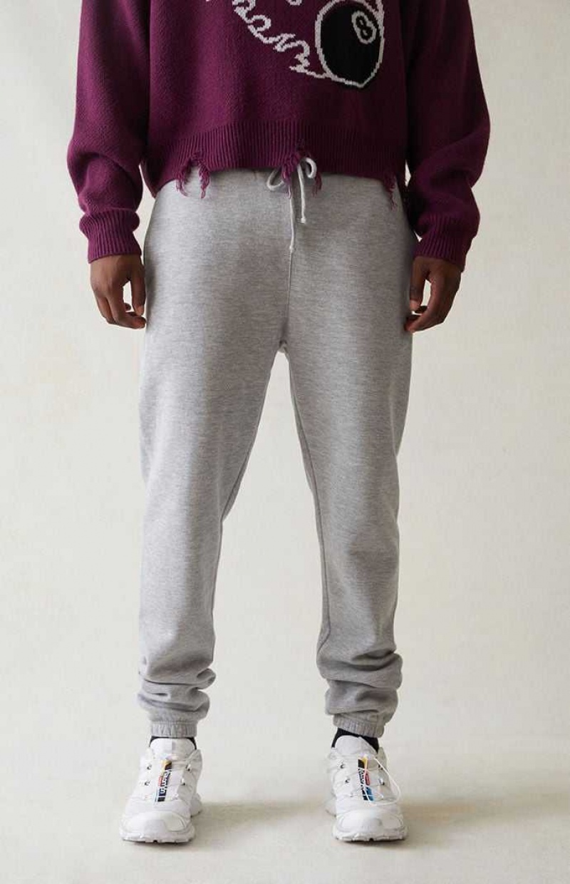 Pantalon Deportivo PacSun Gray Hombre Gris | ILSVE8206