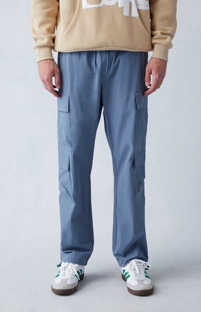 Pantalon PacSun Performance Stretch Blue Directo Cargo Hombre Azules | QDCKU1869