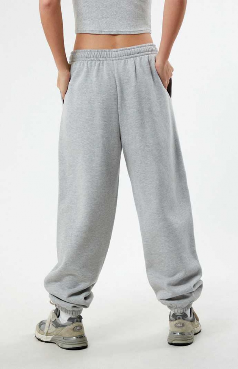 Pantalones PacSun 1980 Mujer Gris | RFVAD2970