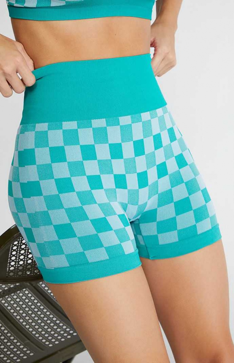 Pantalones PacSun Active Move On Seamless Ciclismo Mujer Verde | DBOTG3862