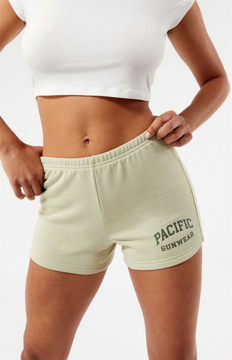 Pantalones PacSun Sage Arch Pacific Sunwear Sweat Mujer Verde Oliva | TACBD2837