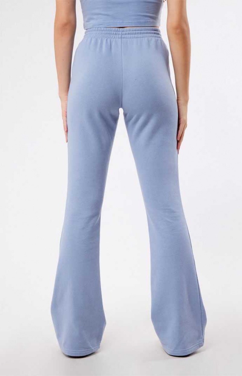 Pantalones PacSun Soho Flare Mujer Azules | WQISO3907