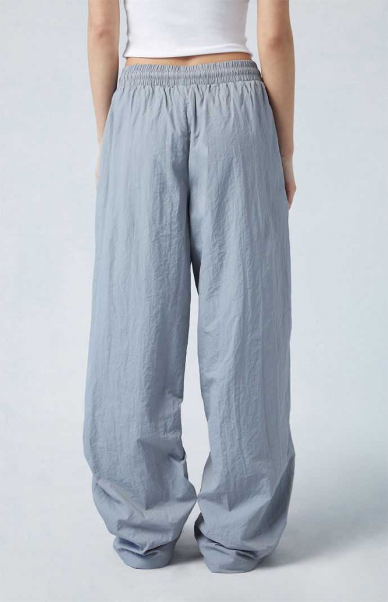 Pantalones PacSun Zip Up Pista Mujer Gris | STZHC9247