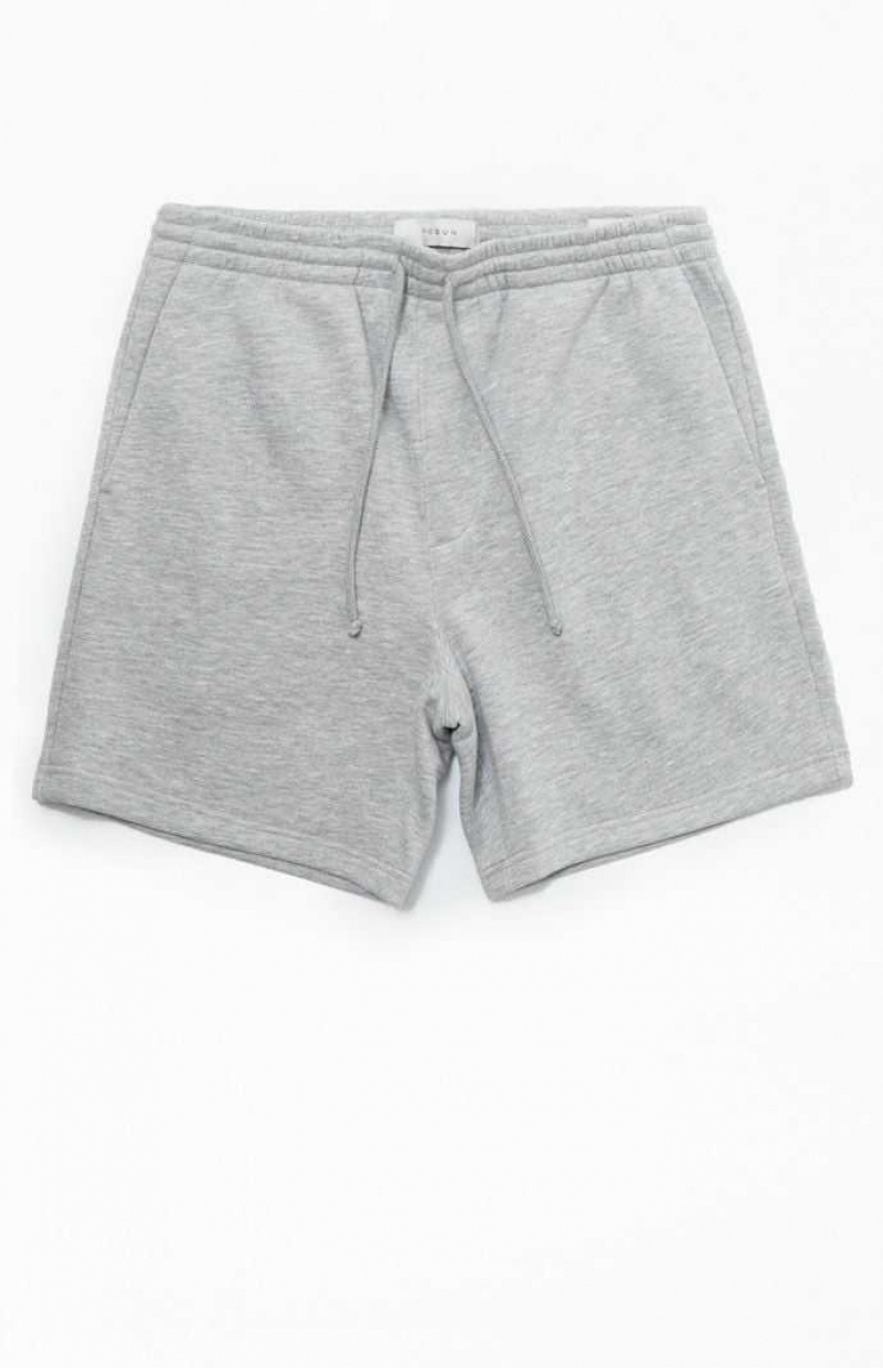 Short PacSun Fleece Grey Sweat Hombre Gris | CZWDR6593