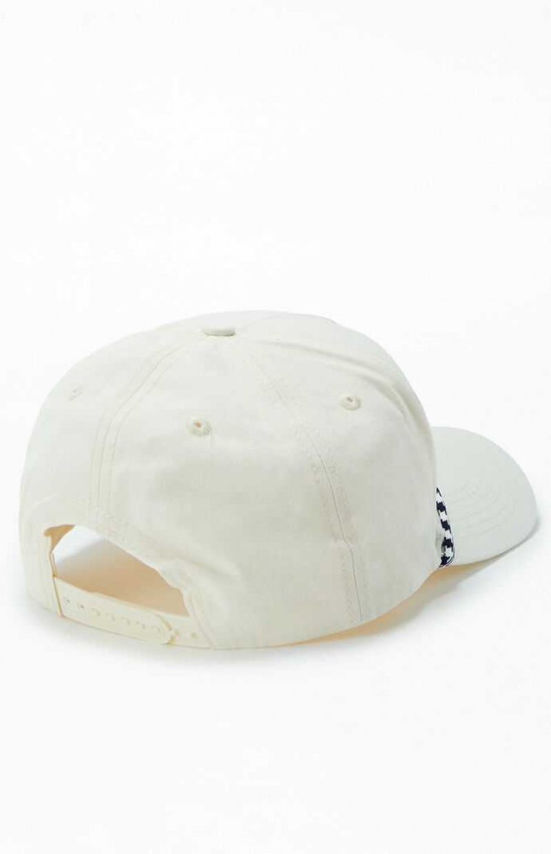 Sombrero PacSun Los Angeles Collegiate Snapback Mujer Blancas | YIJRX7358