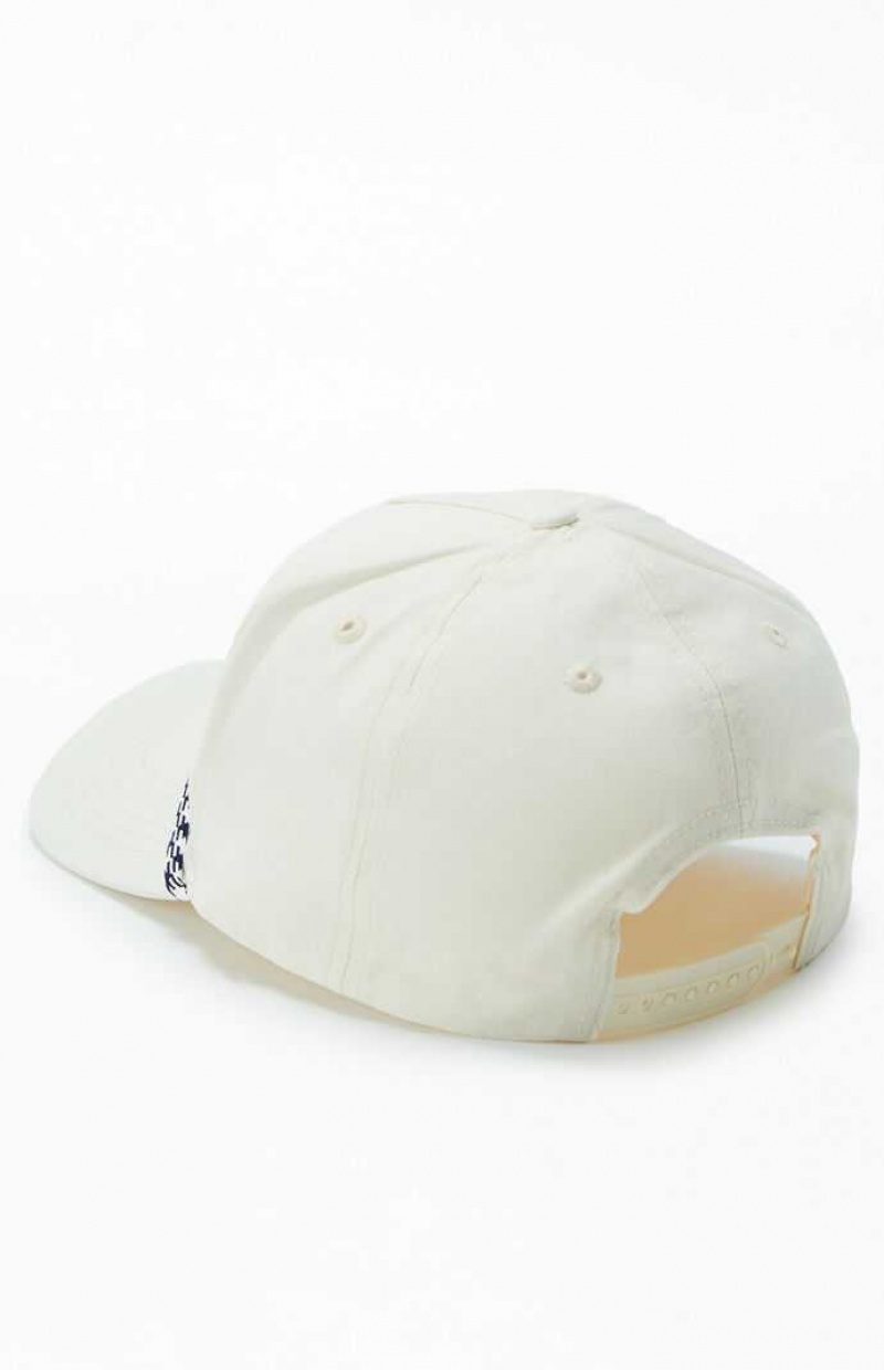 Sombrero PacSun Los Angeles Collegiate Snapback Mujer Blancas | YIJRX7358