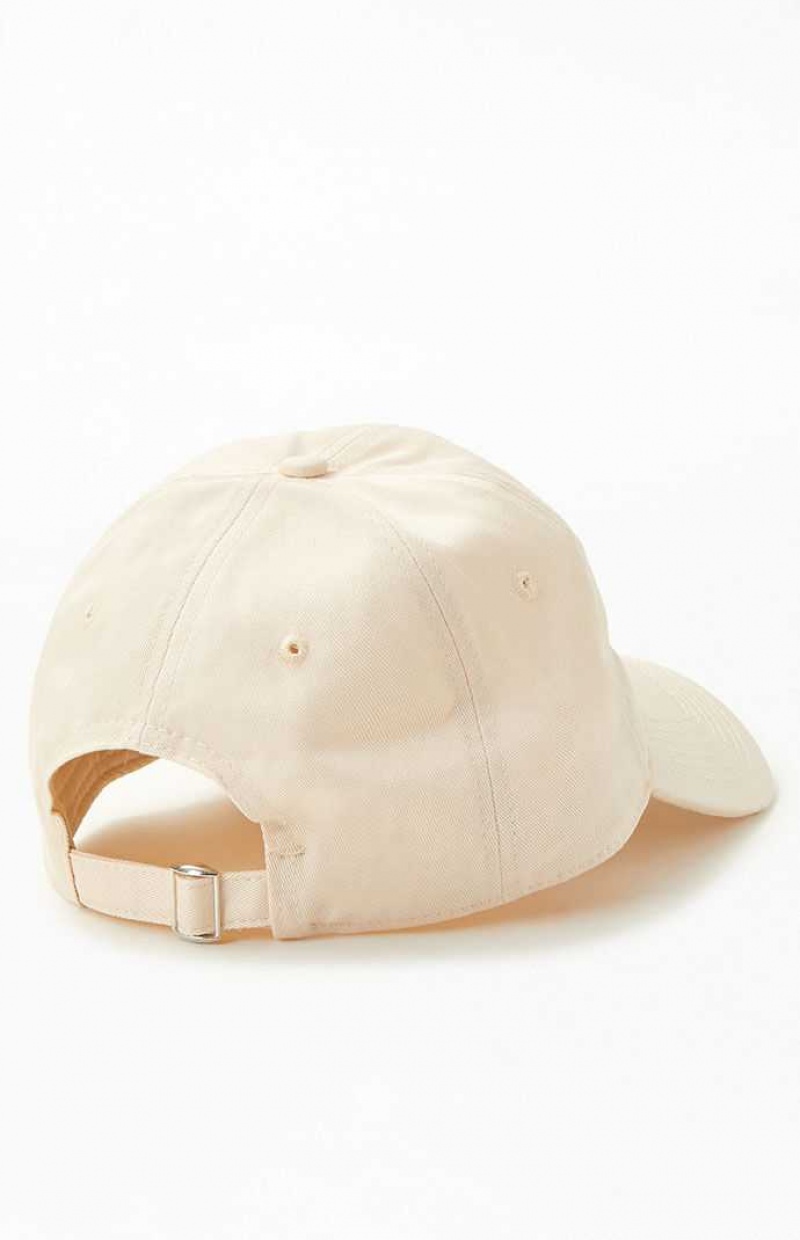 Sombrero PacSun Merci Dad Mujer Creme | USIDJ1509