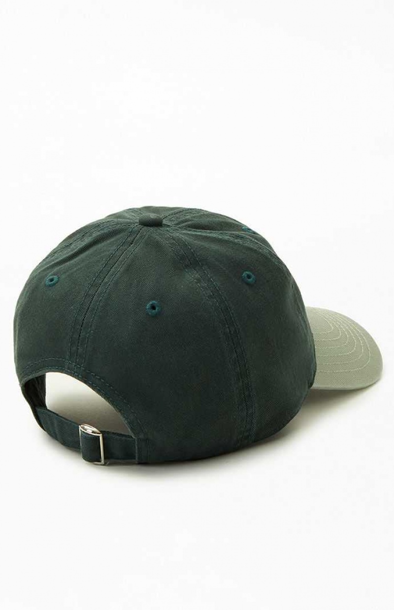 Sombrero PacSun NYC Deporte Dad Mujer Verde | PLDWJ1368