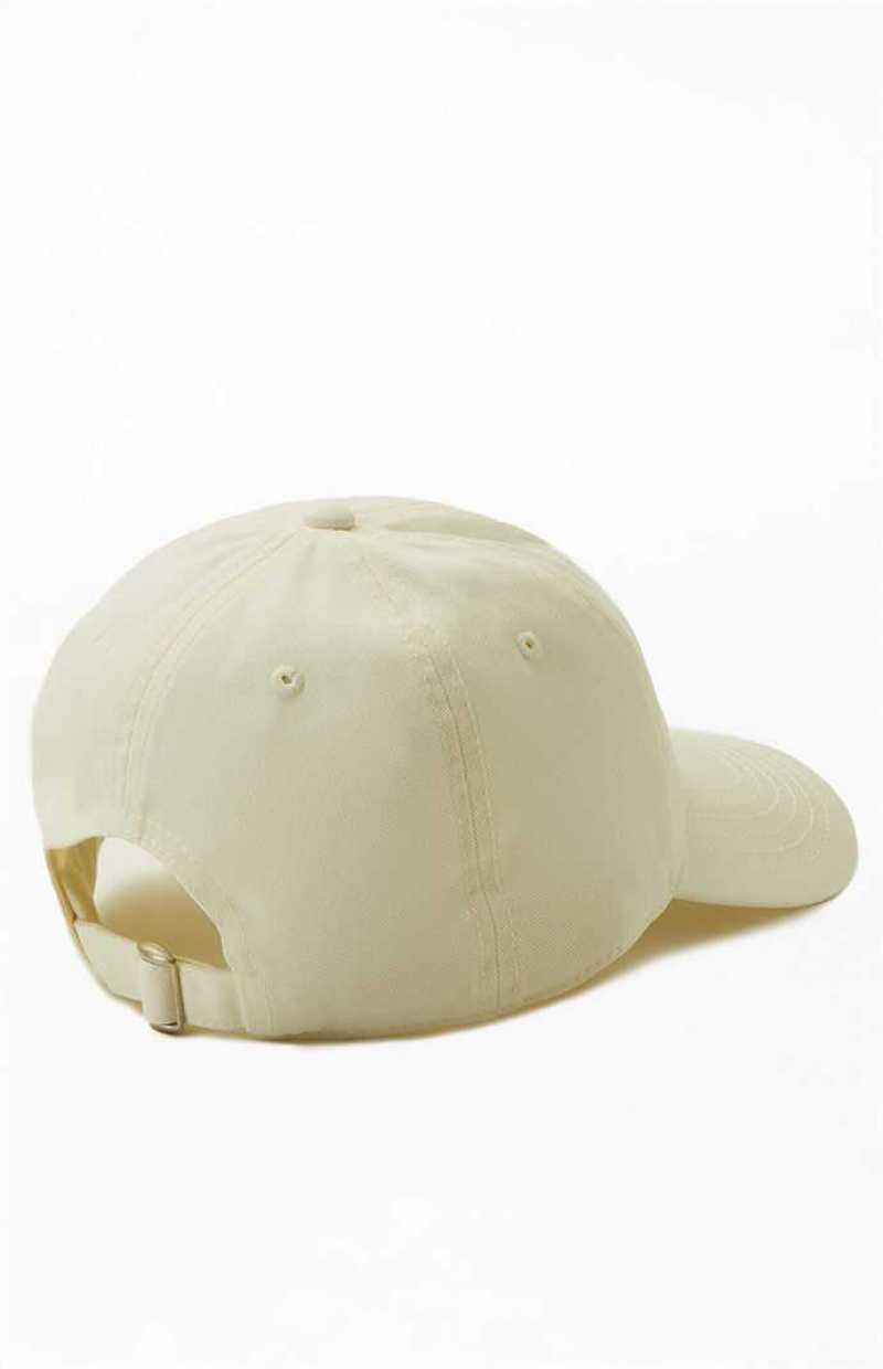 Sombrero PacSun Take Care Strapback Mujer Creme | TGJLB0975