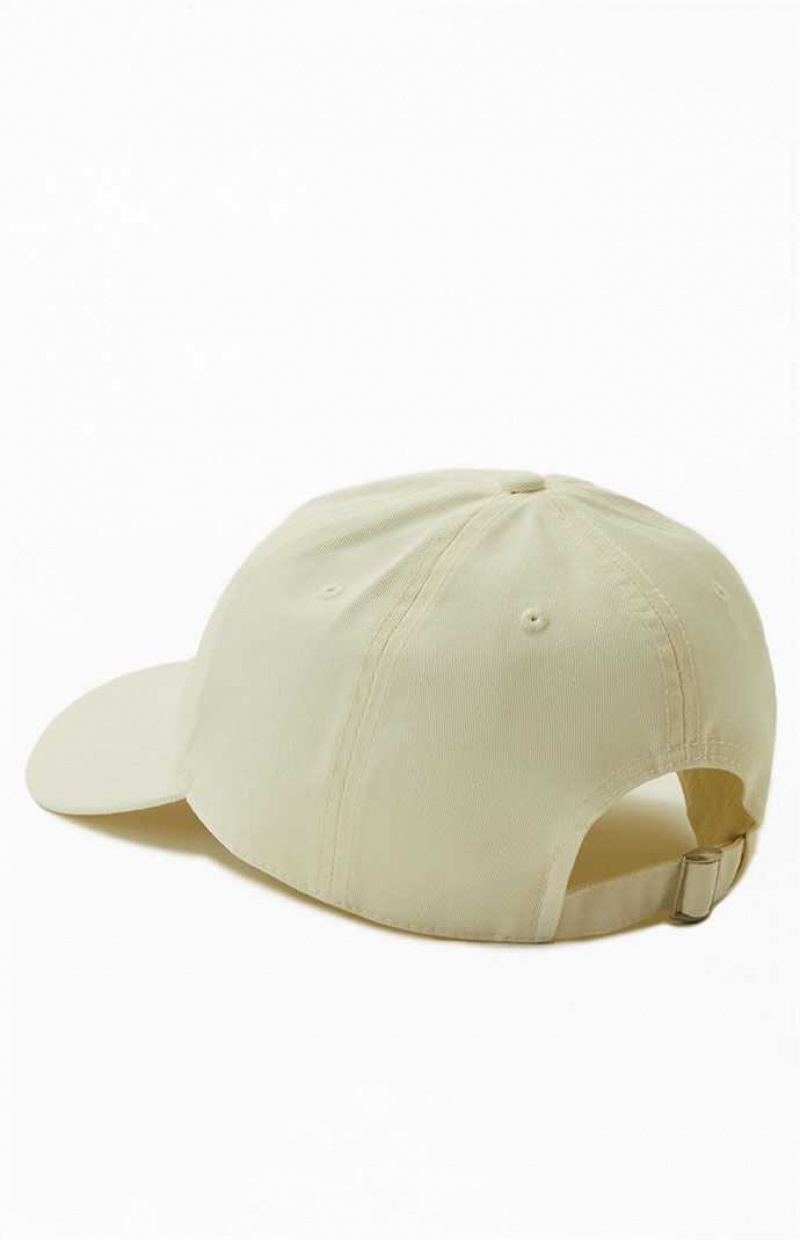 Sombrero PacSun Take Care Strapback Mujer Creme | TGJLB0975