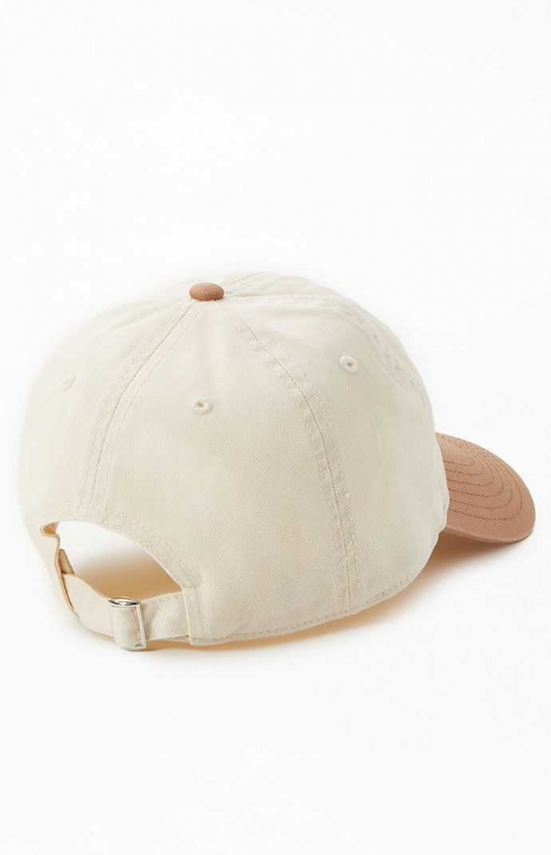 Sombrero PacSun Two Tone Pacific Sunwear Dad Mujer Beige | XYPBG2176