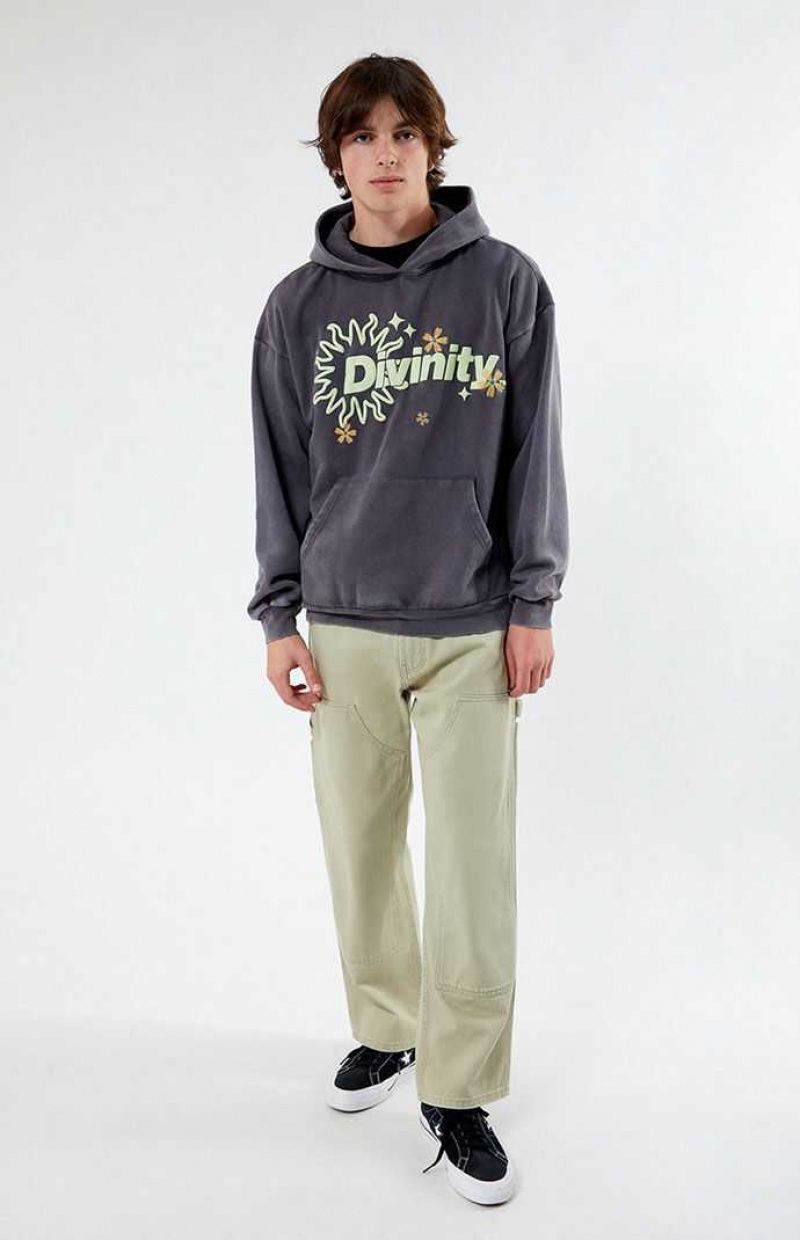 Sudadera con Capucha PacSun Divinity Hombre IRON | SLROF0631