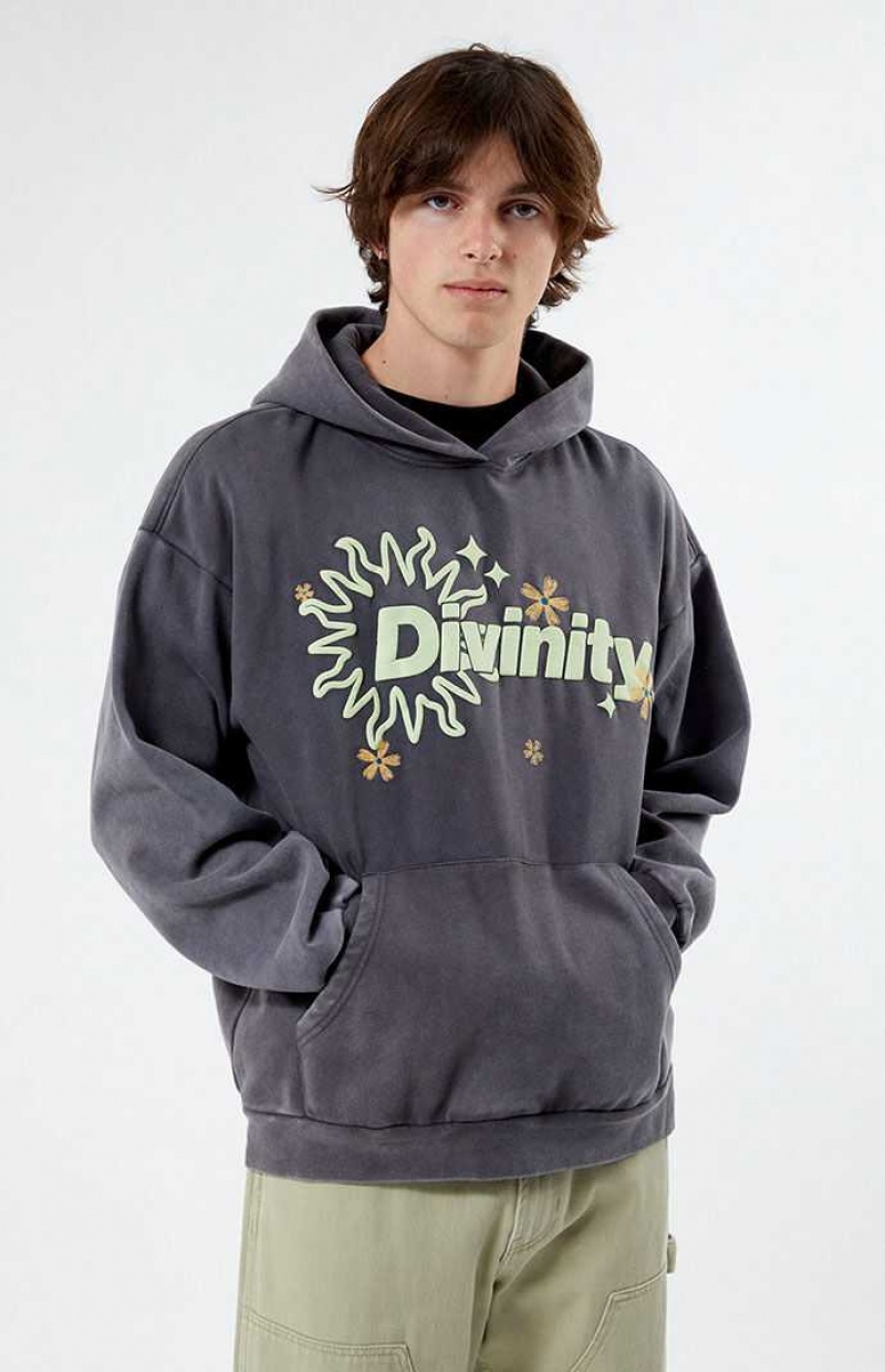 Sudadera con Capucha PacSun Divinity Hombre IRON | SLROF0631