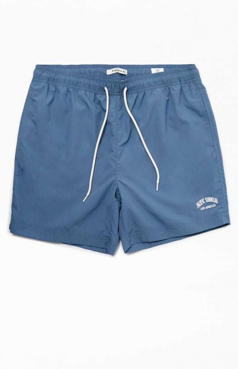 Suéteres PacSun Blue Nylon Collegiate 6.5\