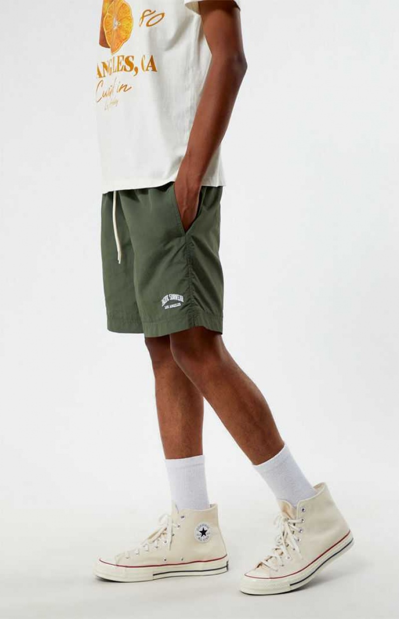 Suéteres PacSun Green Nylon Collegiate 6.5