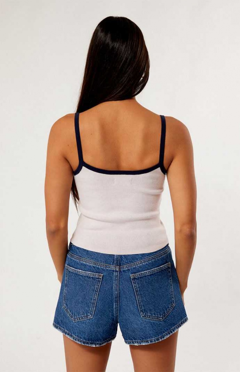 Suéteres PacSun Jennifer Mujer Rosas Claro | QPXDZ5421