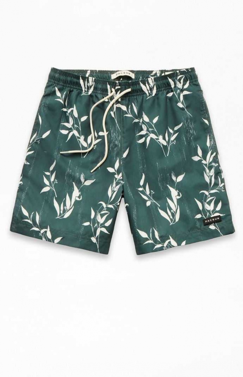 Suéteres PacSun Leaf Print 6.5\