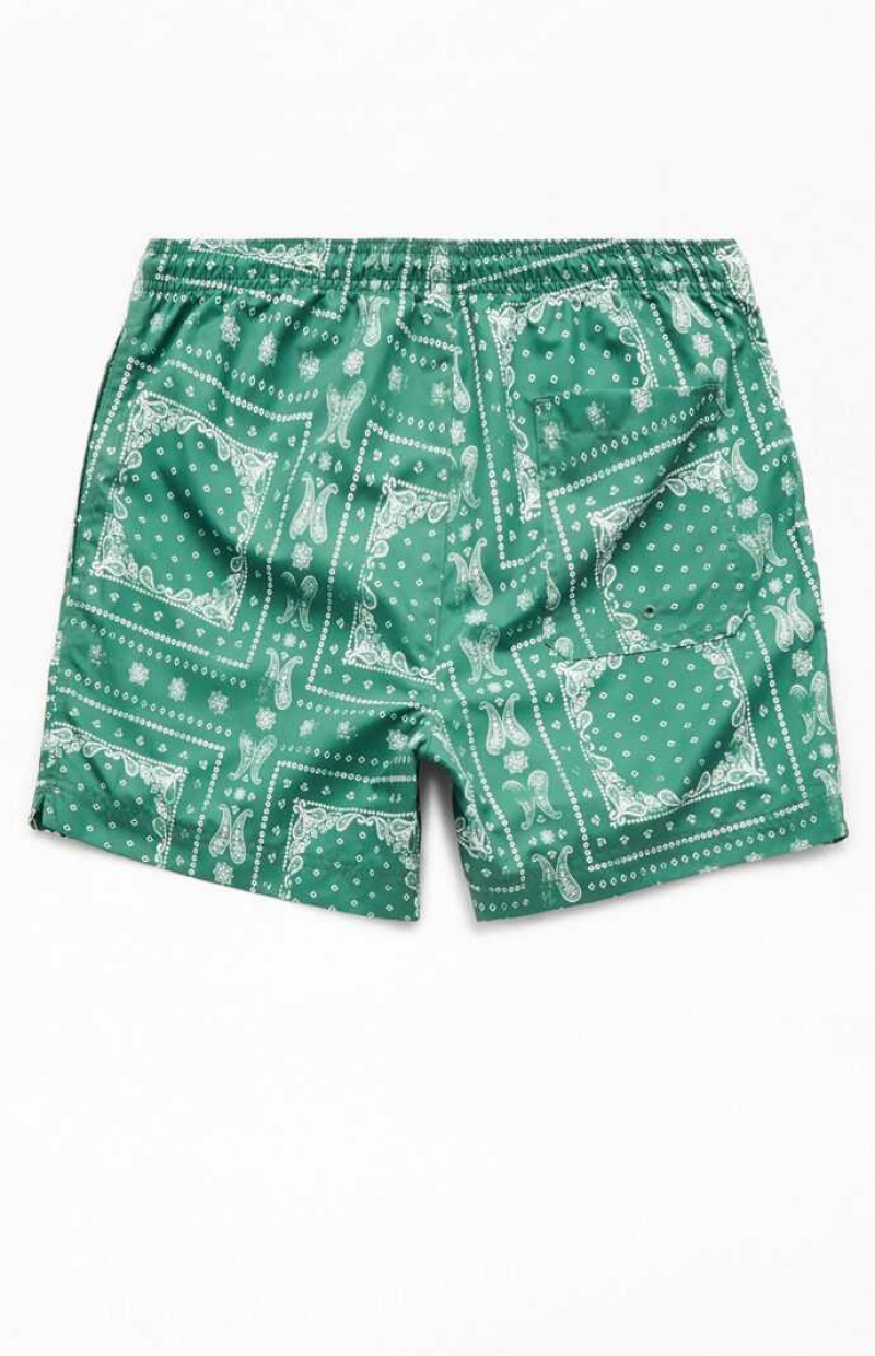 Suéteres PacSun Recycled Bandana Block Green 4.5