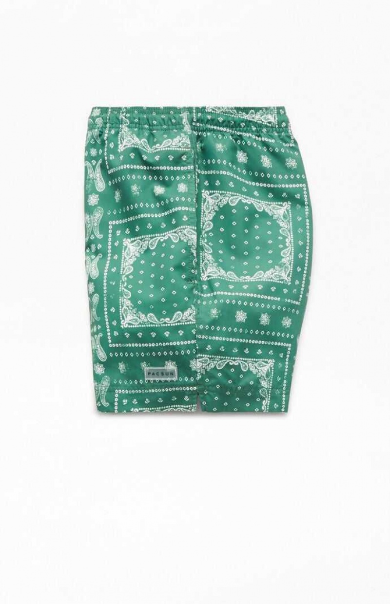 Suéteres PacSun Recycled Bandana Block Green 4.5