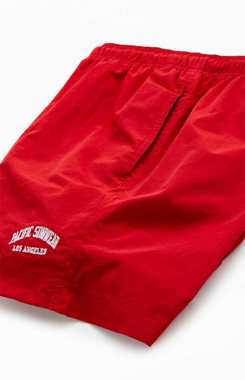 Suéteres PacSun Red Nylon Collegiate 6.5