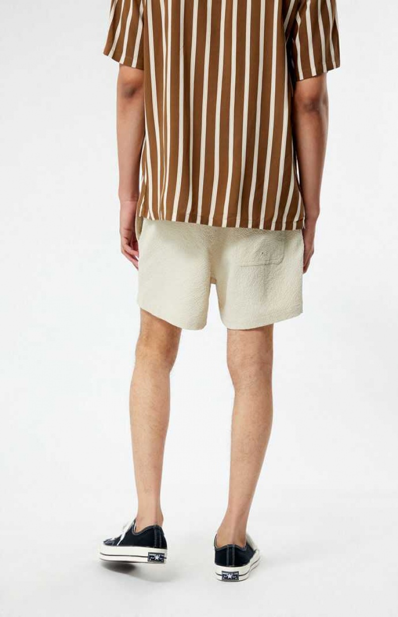 Suéteres PacSun Tan Sail Seersucker 4.5