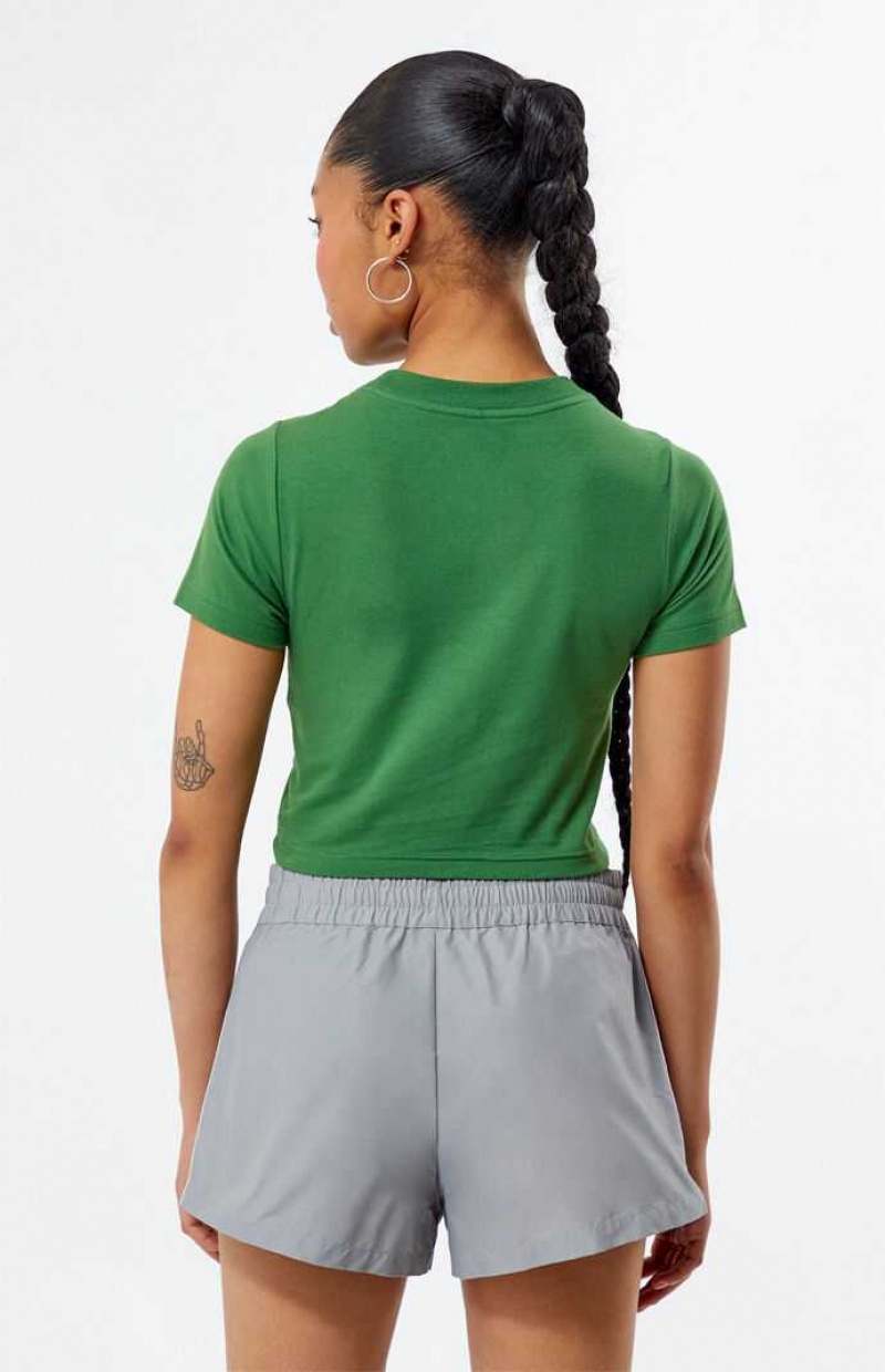 Tops PacSun Pilates Baby Mujer Verde | YMLUV3928