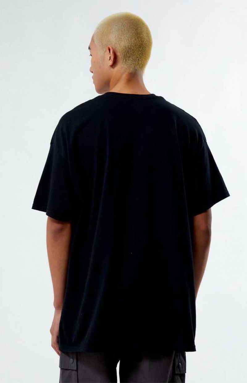 T-shirt PacSun Ascend To Heaven Hombre Negras | DBRZX1378