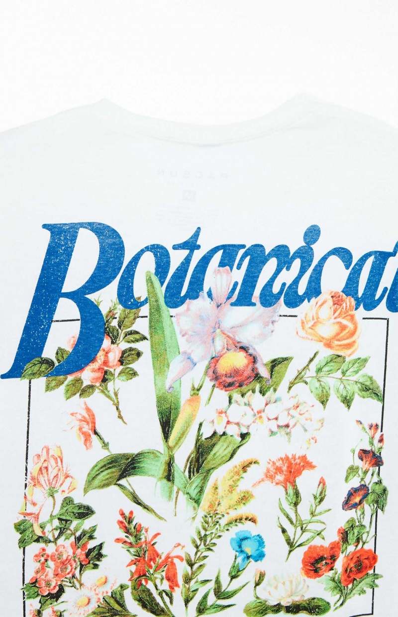 T-shirt PacSun Botanical Awakening Hombre Blancas | SFCYQ2068