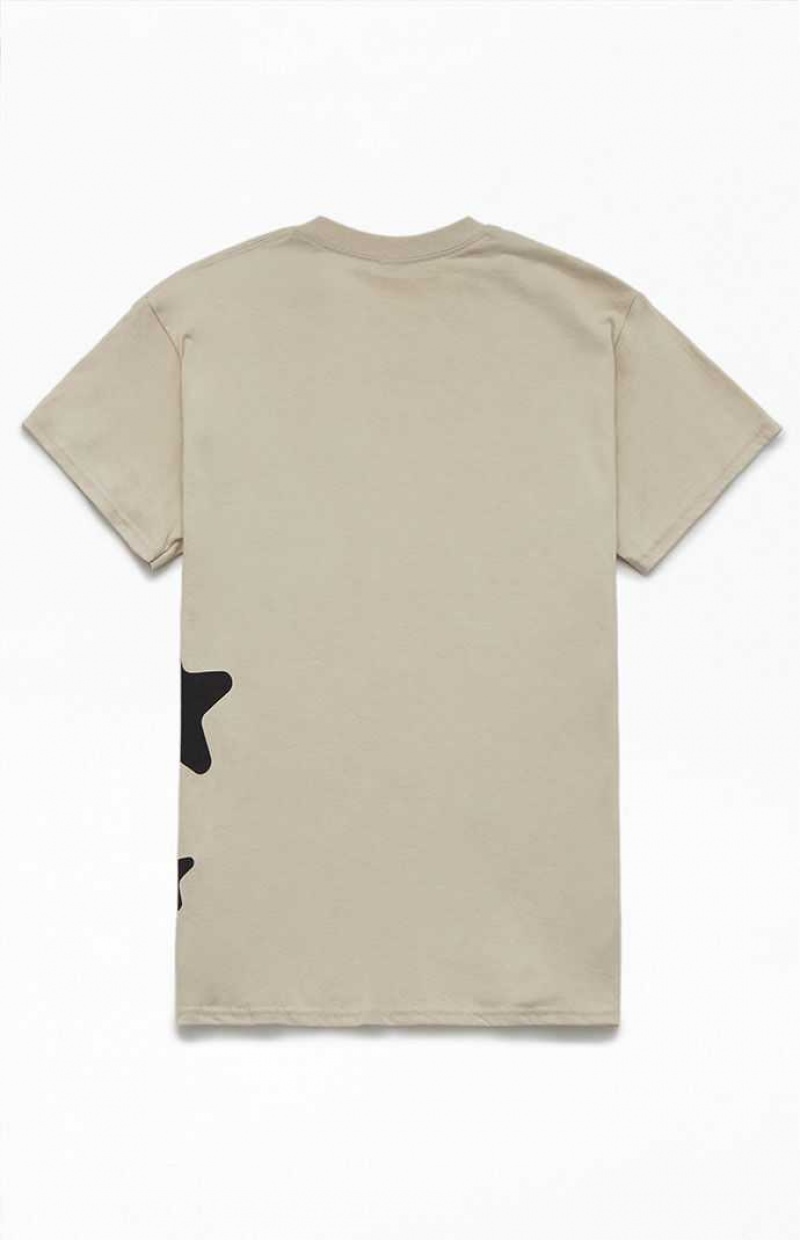 T-shirt PacSun Float On Hombre Marrones | QFIEK5681